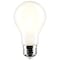 Satco 8W A19 LED Lamp, Soft White, 2700K, Medium Base, 120V, 4-Pack, 4PK S12466 - alternate 6